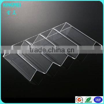 HOT SELL W Shaped Acrylic Plastic Tray in Food Grade photo-3