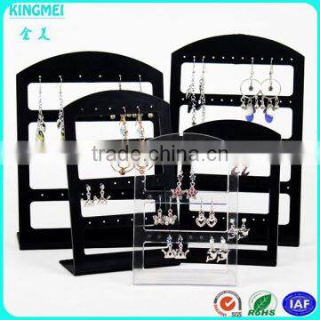 Factory Black 3 Line Most Pop Tabletop Hot Sale Earring Display Shelf photo-2