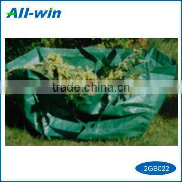 High capacity easy store garden waste PE leave bag with handles