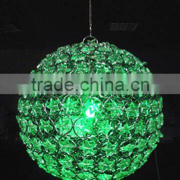 Wholesale Acrylic Craft Handmade LED Iron Ball Wedding Decoration Centerpieces photo-4