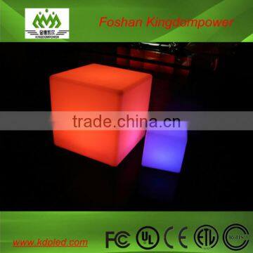 20x20x20cm RGB Color Change led glowing RGB cube