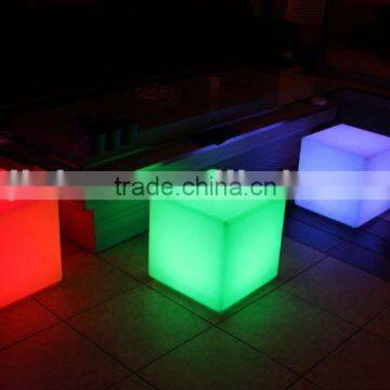 waterproof LED outdoor decorative cube chair lamp