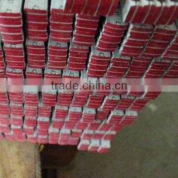 2 Meters Englisth Wood Ruler Red End photo-5