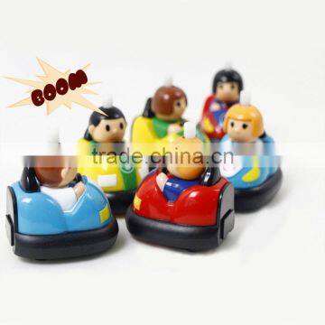 OEM Custom Kids Mini Plastic Pull Back Bumper Car Toys 2016 photo-4