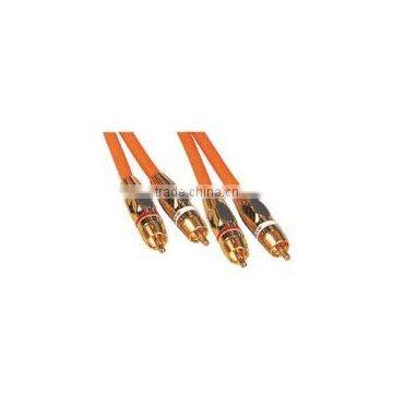 Fluorescent Orange Jacket Audio/Video cable VK30258