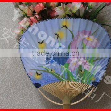 2014 Hot Custom Logo Promotion Branded Paper Fan photo-2