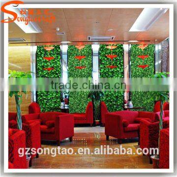 Man-made Artificial Grass Wall Plastic Artificial Plants Walls Customized Artificial Grass Wall photo-3