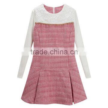 Latest Fashion Maxnegio Long Sleeve Dress Autumn/Winter Elegant Casual Dress Designs 2017 For Women photo-6