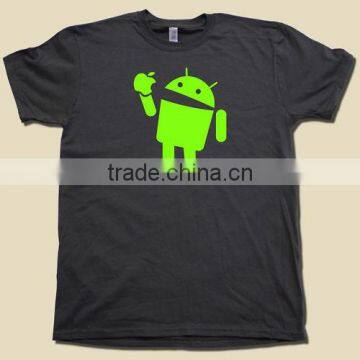 Android eats Apple t-shirt FUNNY nerd computer geek tee