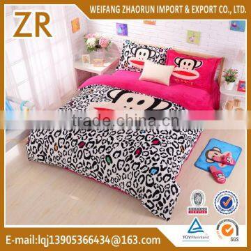 Shan Dong High Quality Super Soft Flannel Fabric for Bedding photo-2