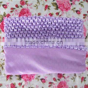 Wholesale Kids Hair Accessorie 6" Large Crochet Tube Tops For Photo Prop Many Colors Girls Stretch Crochet photo-3