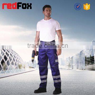 Fashion Reflective Safety 100% Polyester Cargo Pants photo-5