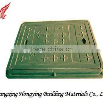 Composite resin sanitary sewer manhole cover