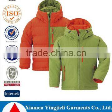 Outdoor High Quality Custom Warm Kids Down Jacket For Winters