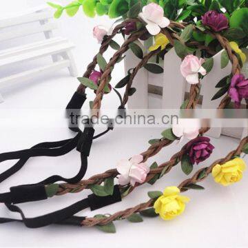 Princess Flower Wedding Headband photo-4
