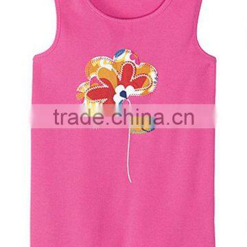 Girls Embroidered sleeveless top