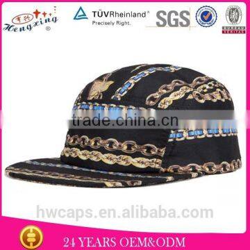 Belt Strap Print Custom 5 Panel Camp Hat photo-2