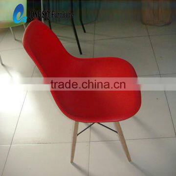 LS-4001 Modern Design Dining Chairs Lounge Chair Plastic Chairs photo-3