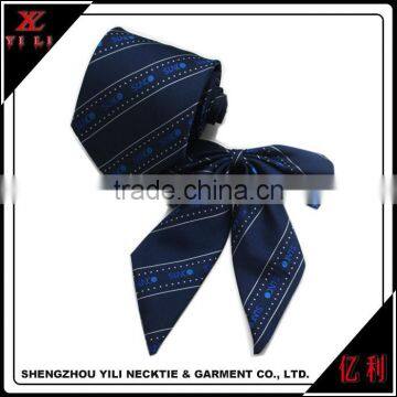 Factory customize team/class logo polyester necktie and bow ties