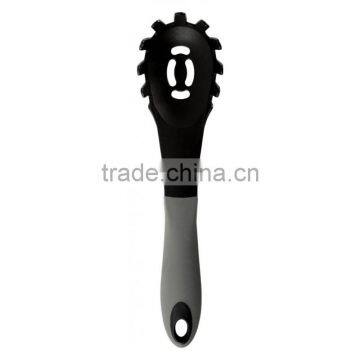 The Ascona Mess-Free Pasta Server - Large Teeth Grip Pasta While Open Facets Drain Water and Comes With Your Logo photo-5
