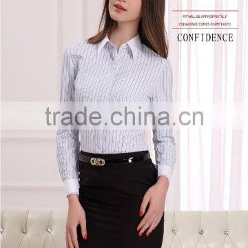 Women's Business Shirt With Long Sleeve (DSHL027)