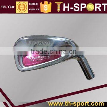 Golf iron cavity type with customized design