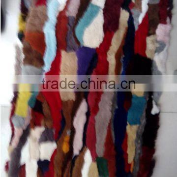 8 colors top quality dyed color wholesale prices rex rabbit skin fur carpet chinchilla rex rabbit fur blanket