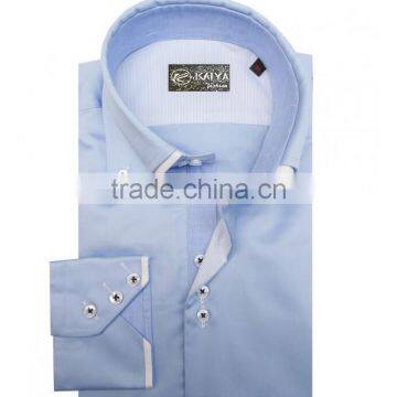 High quality designers men spring and summer classic models of long-sleeved cotton shirt