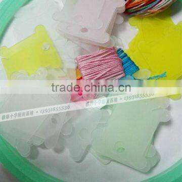 2016 Embroidery Thread Cards Plastic Card Winding Bobbin Threads Card Sewing Thread on the Board photo-2