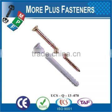 Made in Taiwan Nylon Plugs Hammer Fixing photo-3