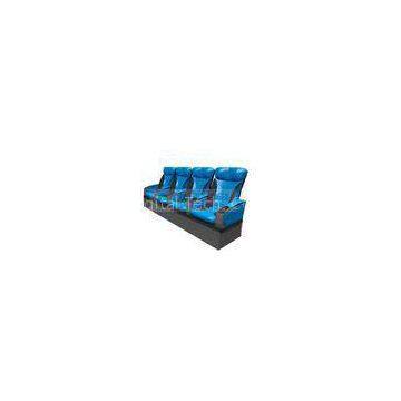 Indoor 3D , 4D , 5D , 6D , 7D Motion Cinema Theater Seats For Amusement Park