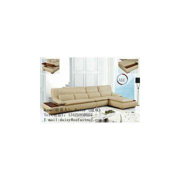 Modern Living Room Leather Sofa LW566D photo-3