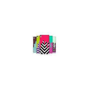 Colorful Ice Cream Ascend P6 Huawei Mobile Phone Cases , Cell Phone Skin Covers
