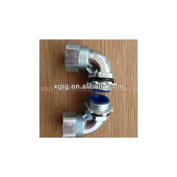 90 Degree Metal Flexible Conduit Connector