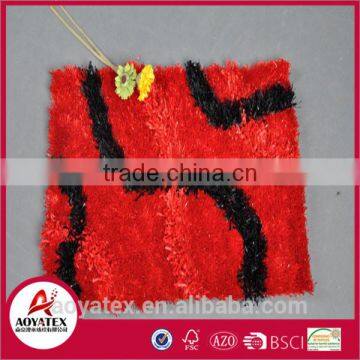 Low price anti-slip floor mat, Colorful long fur floor mat, High quality floor mat