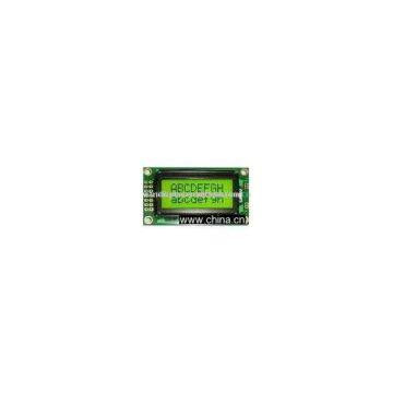 Character LCD Module (8x2 WC0802T3SGW1B)