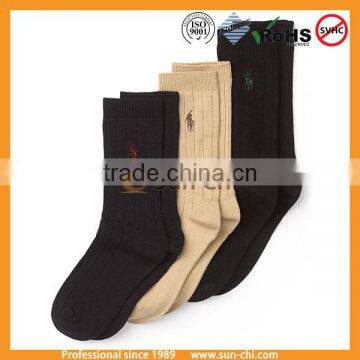 Knitted Bulk Knit 100 Cotton Dress Socks Men photo-4