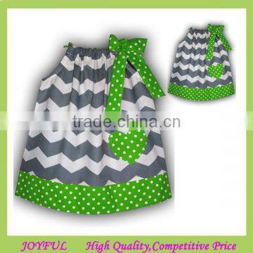 Wholesale chevron new model girl dress