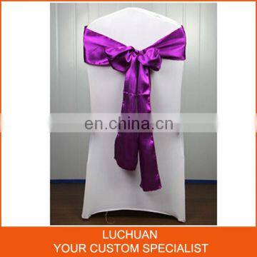 New Arrival High Grade Satin Chair Sashes photo-4