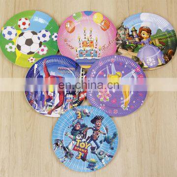 CG-PLA103 Birthday paper plate for kids