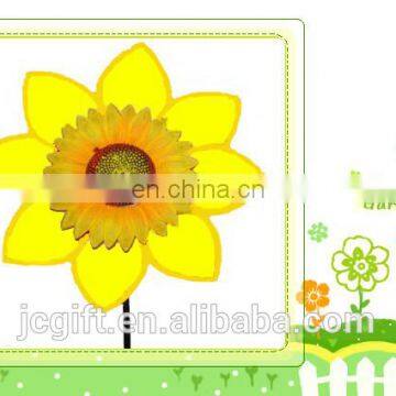 Beautiful Flower Design Plastic Novelty Windmill for Kid photo-3