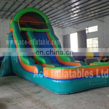 best quality cheap giant inflatable wet&dry slide for sale