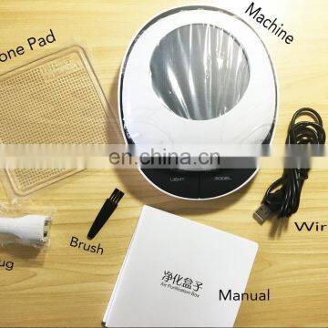 Sports Car Shape Solar Powered Car Air Freshener Air Purifier for Car, Air Purification Box photo-5