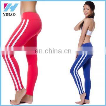 Trade assurance Yihao women's Retro Racer Legging gym Yoga fitness legging sports wholesale custom make leggings