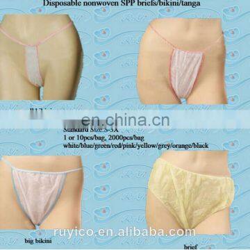 best seller Spunlace briefs/pants/tanga/thong/bikini