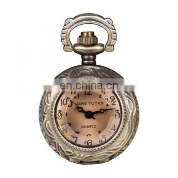 Wholesale Vintage Quartz Watch, Free Shipping Pocket Watch With Alloy Chain and Rabbit Header Wishing Bottle Pearls photo-3