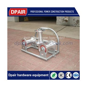 cable ground roller running out blocks stringing rollers