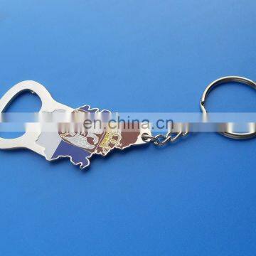 custom soft enamel bottle opener beer opener keychain as business gift items