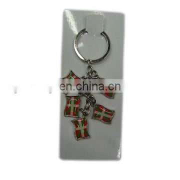 Wholesale make your own logo metal key chain