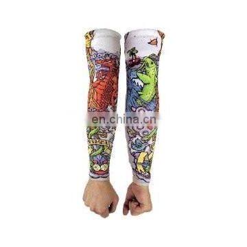 Sublimation tattoo arm sleeves compression arm sleeves AS-083